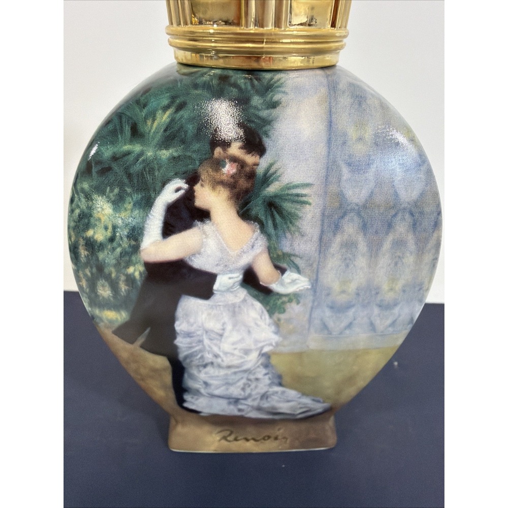 Goebel Lampe Berger Paris "Dance In The City" Oil Lamp Renoir Porcelain No Wick - Picture 3 of 10